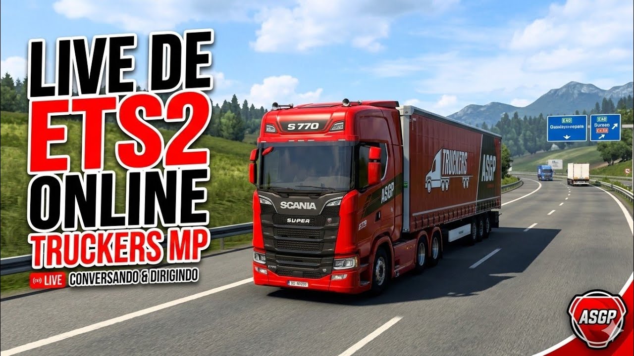 VIAJANDO DE NOITE ETS2 1.58 ONLINE