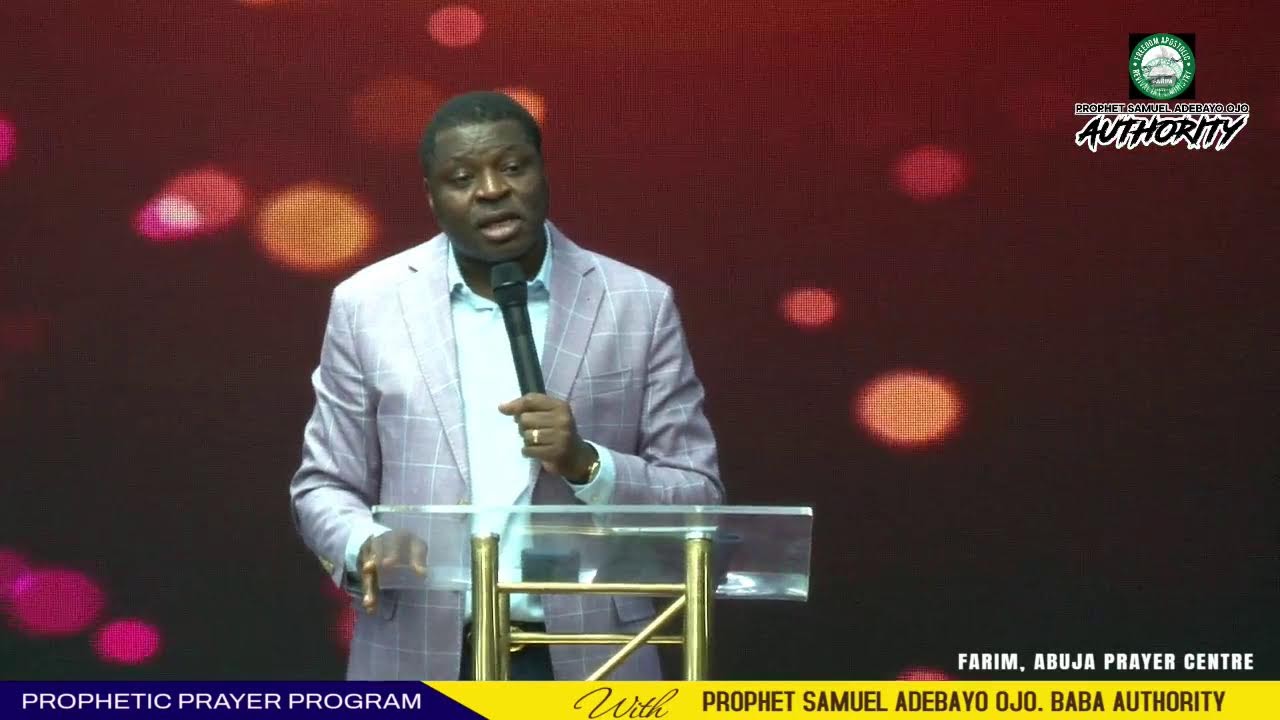 SUNDAY SERVICE || LIVE || PROPHET SAMUEL ADEBAYO OJO(BABA AUTHORITY).