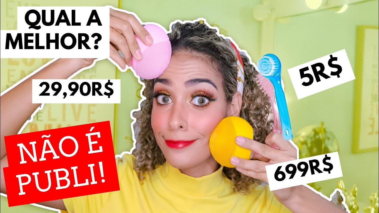 Foreo original x foreo replica: QUAL A MELHOR escova de limpeza de pele ?  FALANDO A REAL