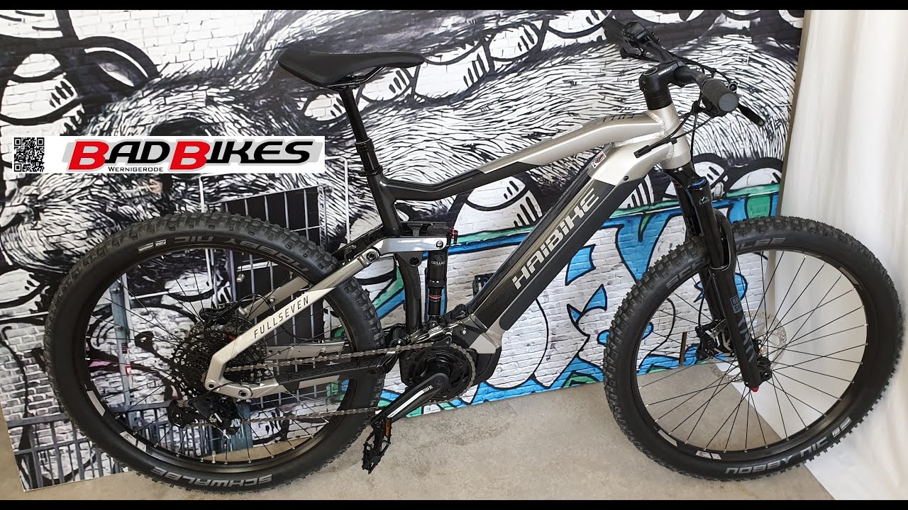 Haibike FullSeven 7 Yamaha PW-ST 70NM 630 WH Sram NX Eagle RockShox Yari RC Elektro Bike 2021