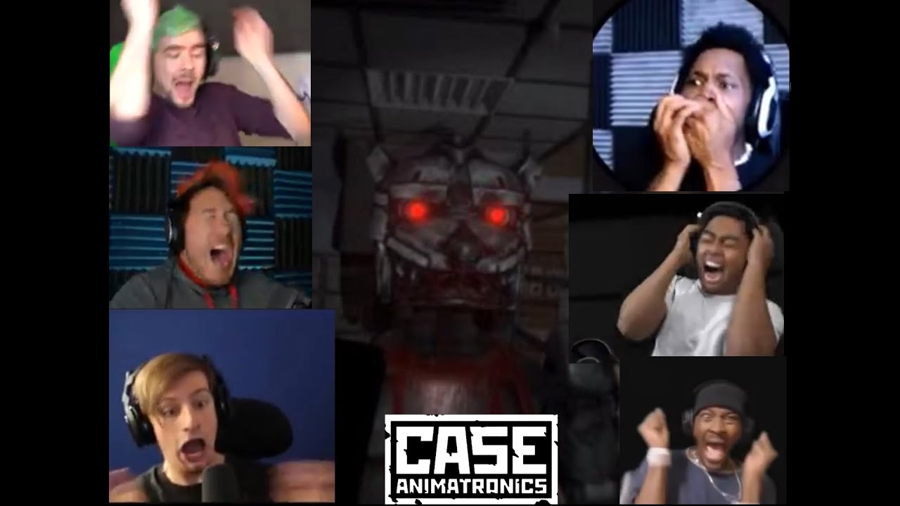 Gamers React to the Animatronic Jumpscare | CASE: Animatronics (Read Description)