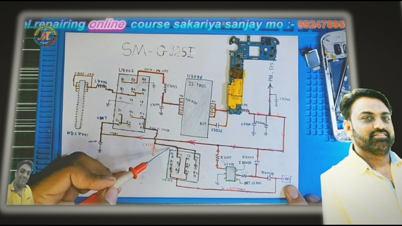 samsung galaxy s6 edge (SM-G925i) Dead Fault Solution After DC TO DC Converter Full Short Dun
