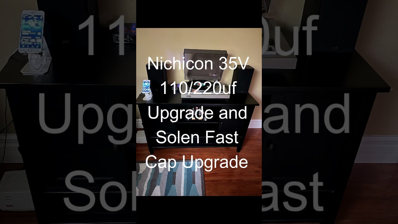 Nobsound 6P1 Tube Amp Cap Upgrade Differences