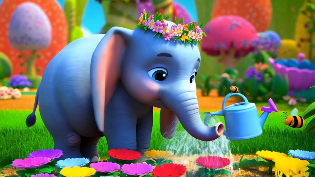 Nhạc Thiếu Nhi Con Voi - Chú Voi Con Ở Bản Đôn - Nhạc Thiếu Nhi Vui Nhộn