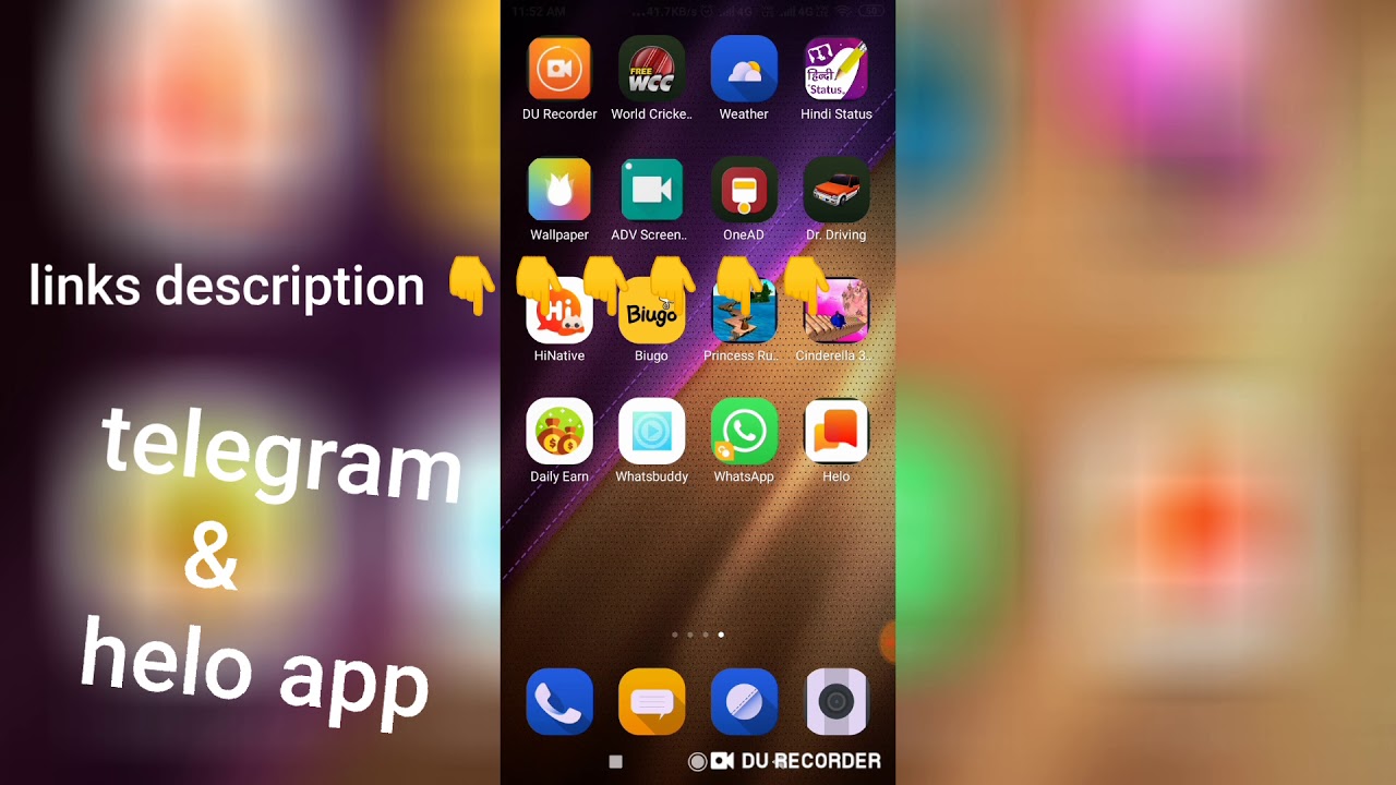 Helo  app download link in description