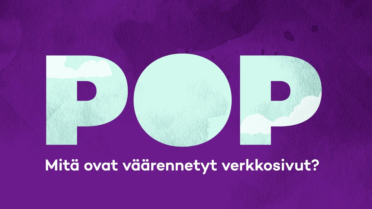 Huijaussivut, eli väärennetyt verkkosivut