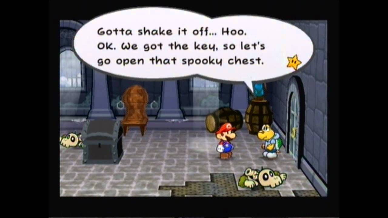 Paper Mario: The Thousand Year Door (GCN) - All Curse Box Scenes