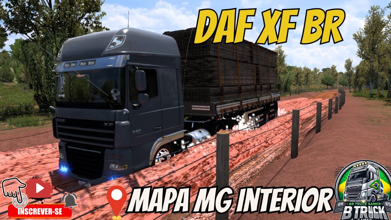 🔥 DAF XF BR NO REBOQUE 2 EIXOS! CONJUNTO PESADO NA ESTRADA! 🚛💥