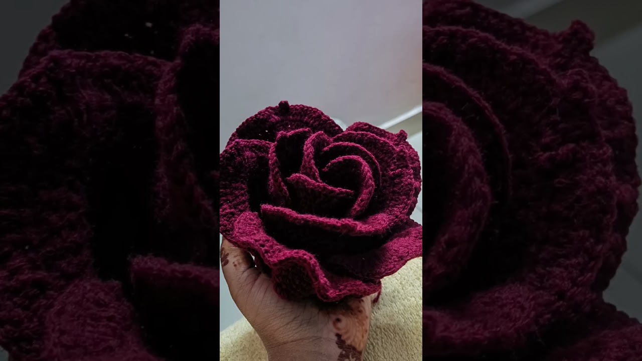 Thai Rose crochet🌹