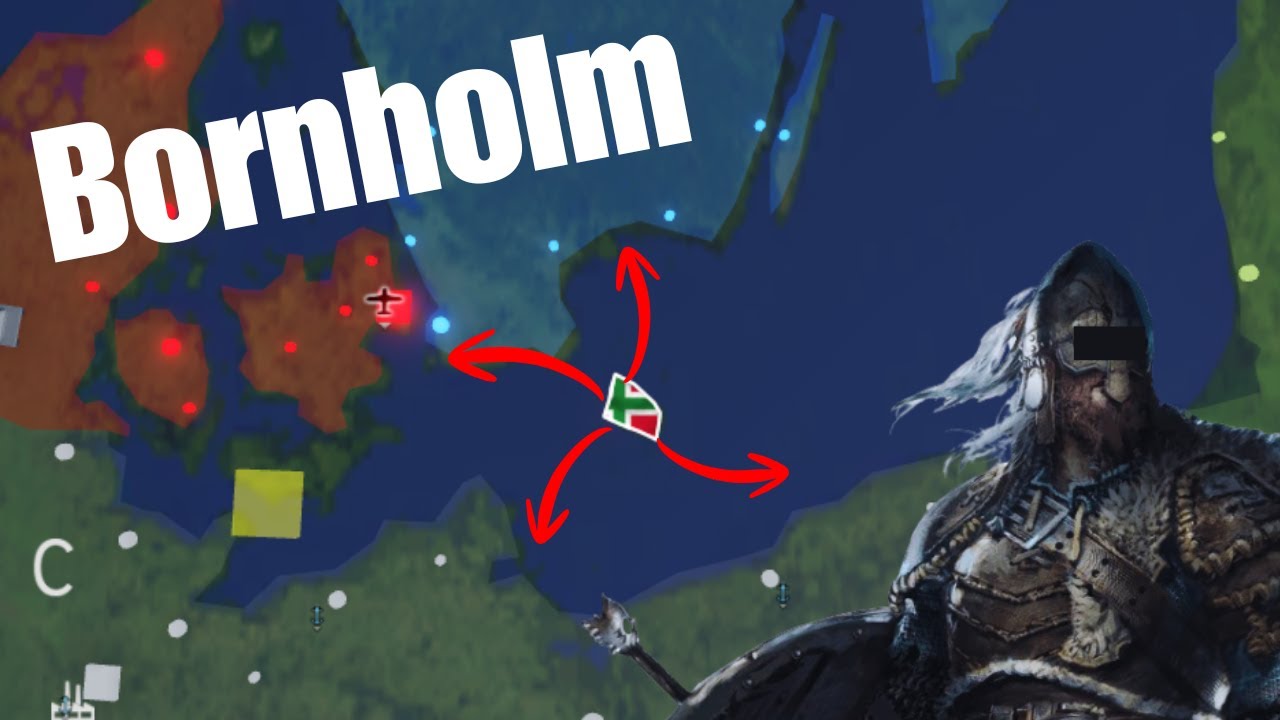 The Microstate Bornholm In Denmark becomes a superpower in Rise Of Nations(Ron)
