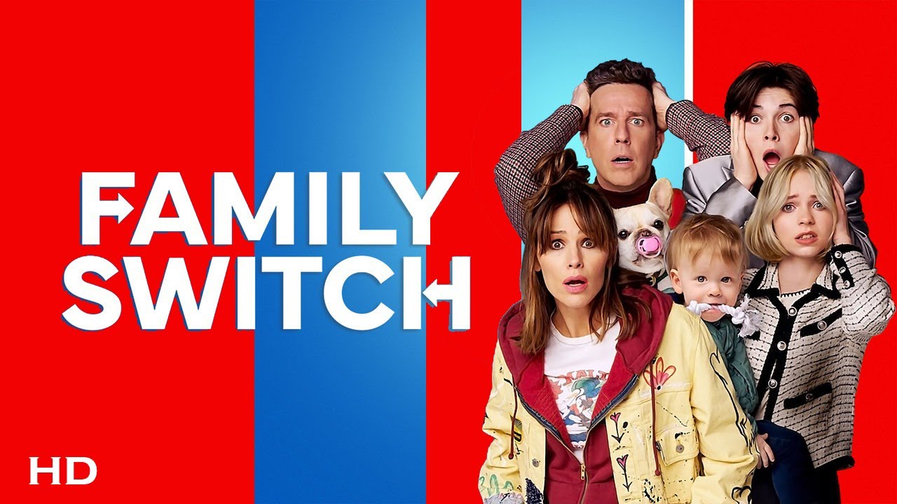 Family Switch 2023 Full Movie Hd fact | Jennifer Garner, Emma Myers, Brady Noon | Review & Fact