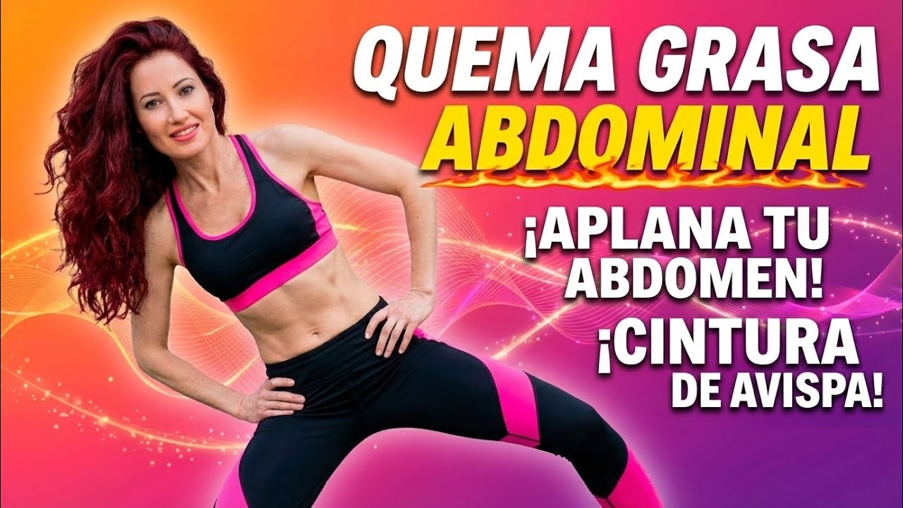 ABDOMEN PLANO Y CINTURA DE AVISPA 🔥 Quema Grasa Abdominal Rápido