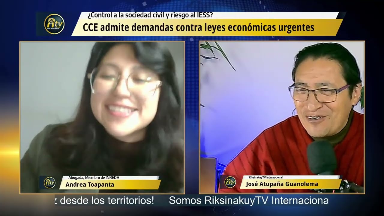 CCE admite demandas contra leyes económicas urgentes: ¿control a la sociedad civil y riesgo al IESS?