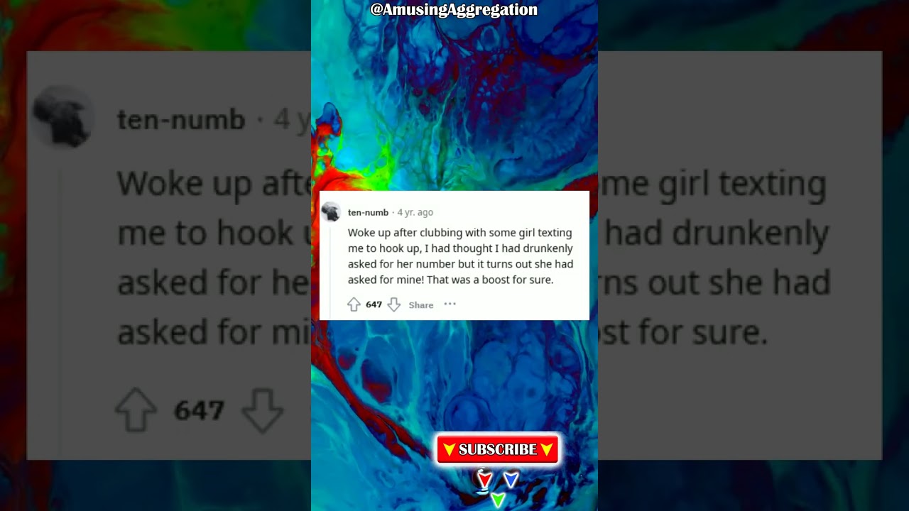 A woman offered to buy me a shot at the bar last night, when was the last time you felt like the pre