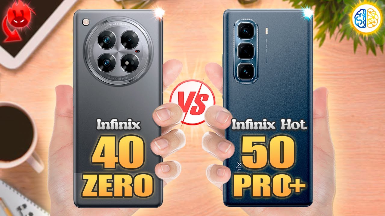 Infinix Zero 40 vs Infinix Hot 50 Pro Plus⚡Full Review