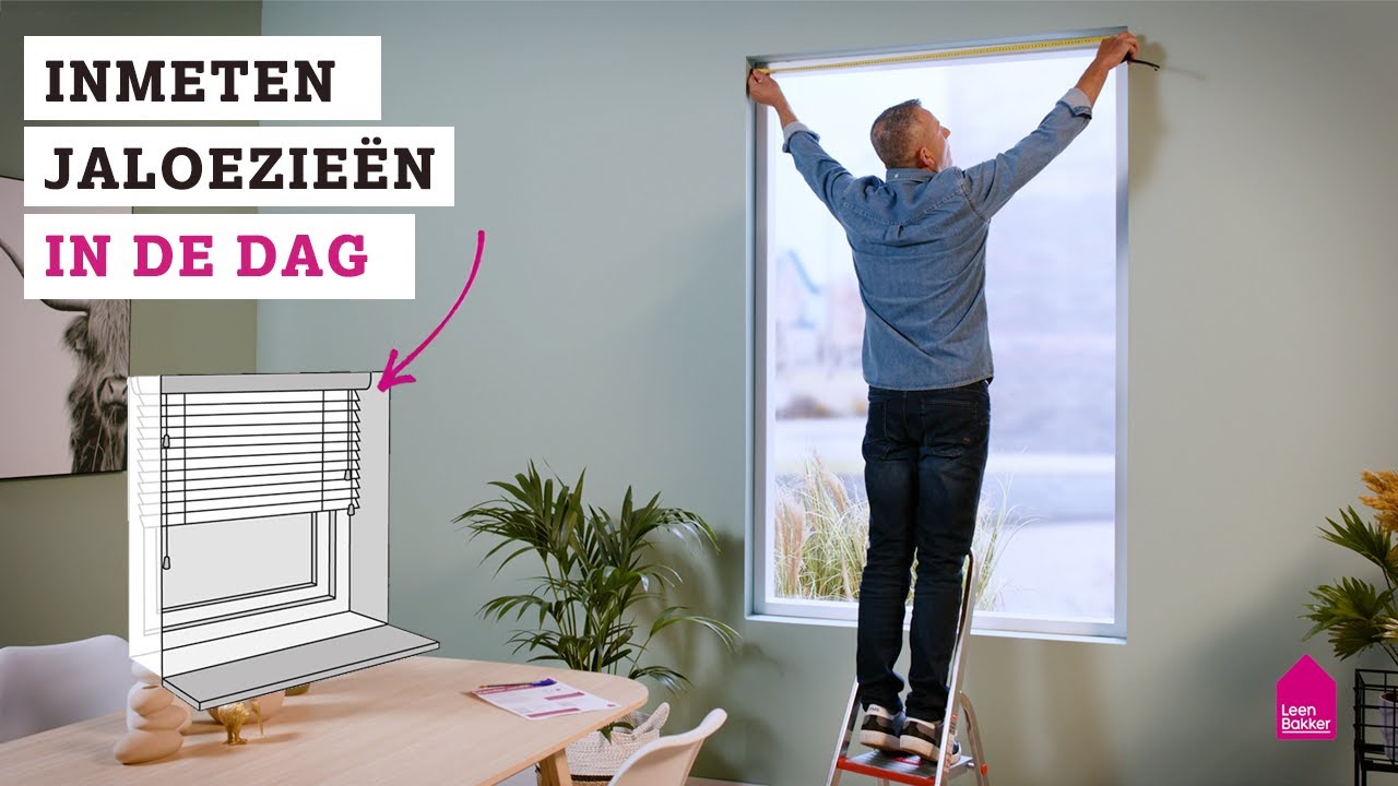 How to: inmeten Jaloezieën IN de dag