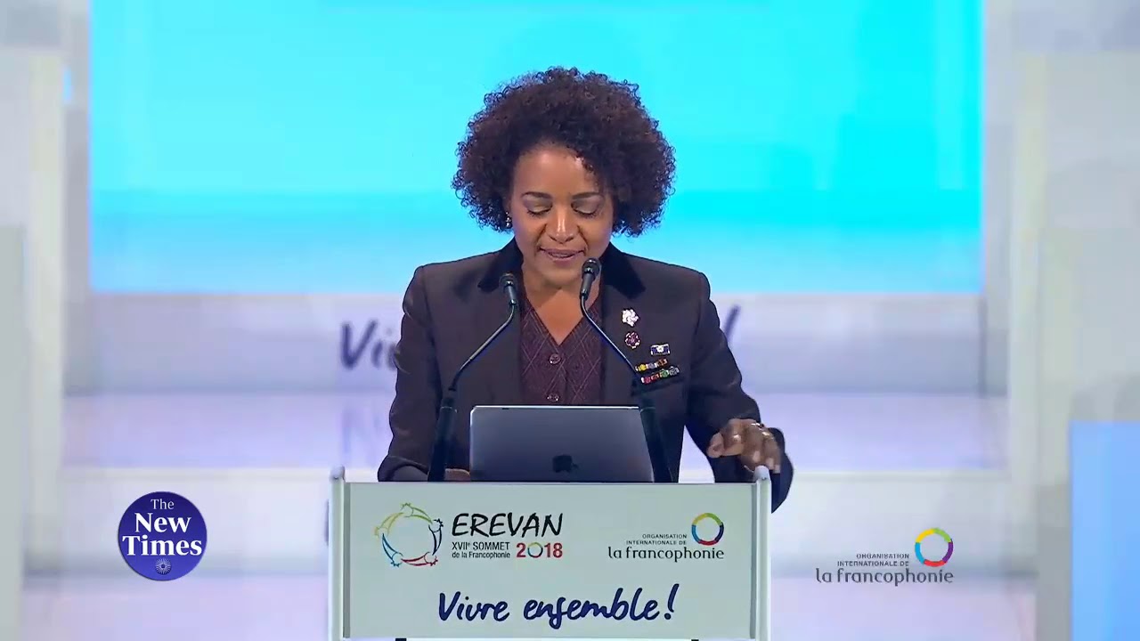 Speech of outgoing general secretary Michaëlle Jean