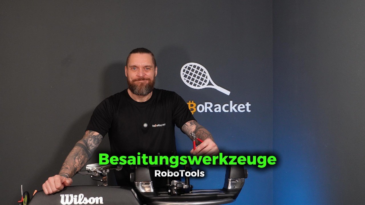 Diese Werkzeuge🔧  braucht jeder Besaiter | Mein Grund-Setup mit Geheimtipp | RoboTool | RoboRacket
