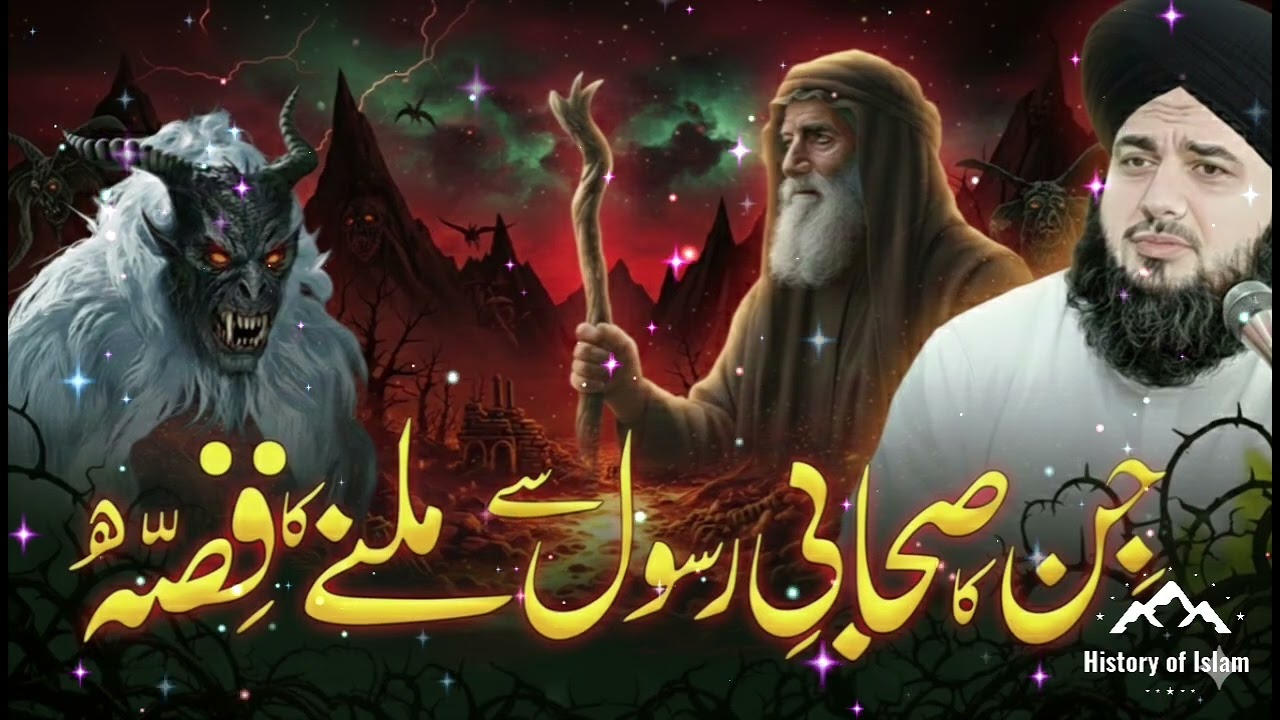 Jinn Ka Sahabi-e-Rasool ﷺ Se Milne Ka Waqia | Peer Ajmal Raza Qadri New Bayan