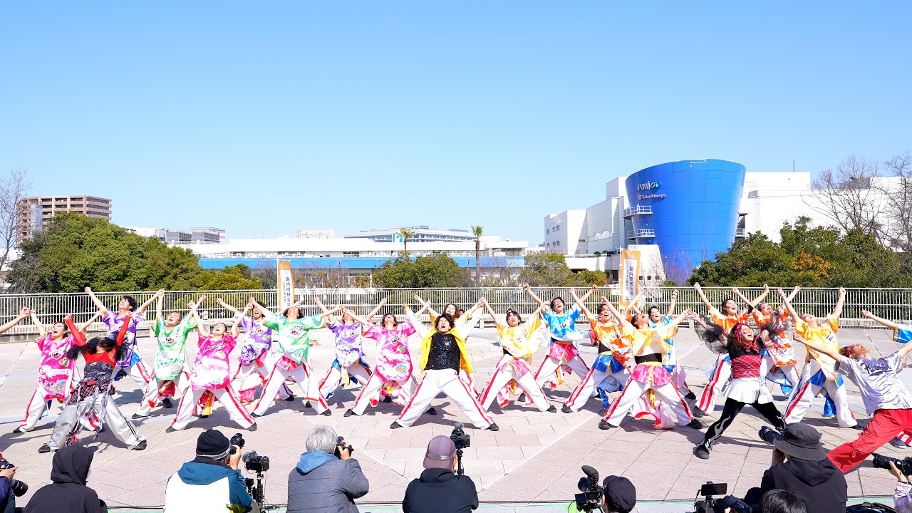 【近畿大学洗心】堺よさこい かえる祭り2026 堀内機械会場
