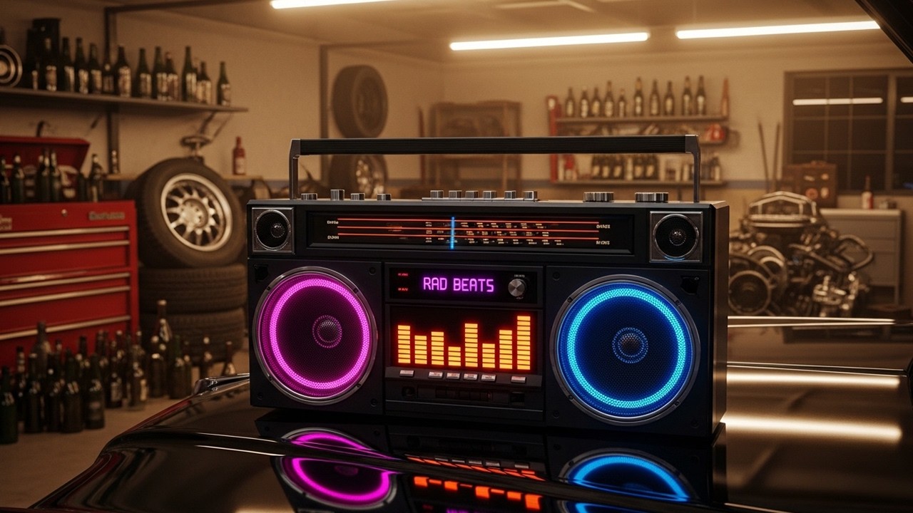 Retro Cassette Collection – Nostalgic 80s Romantic Hits Compilation