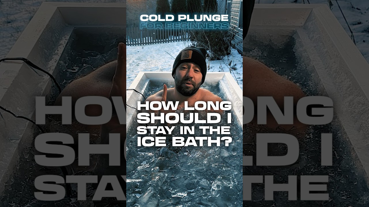 How Long Should You Stay In The Ice Bath? (Beginner's FAQ 1) 🥶