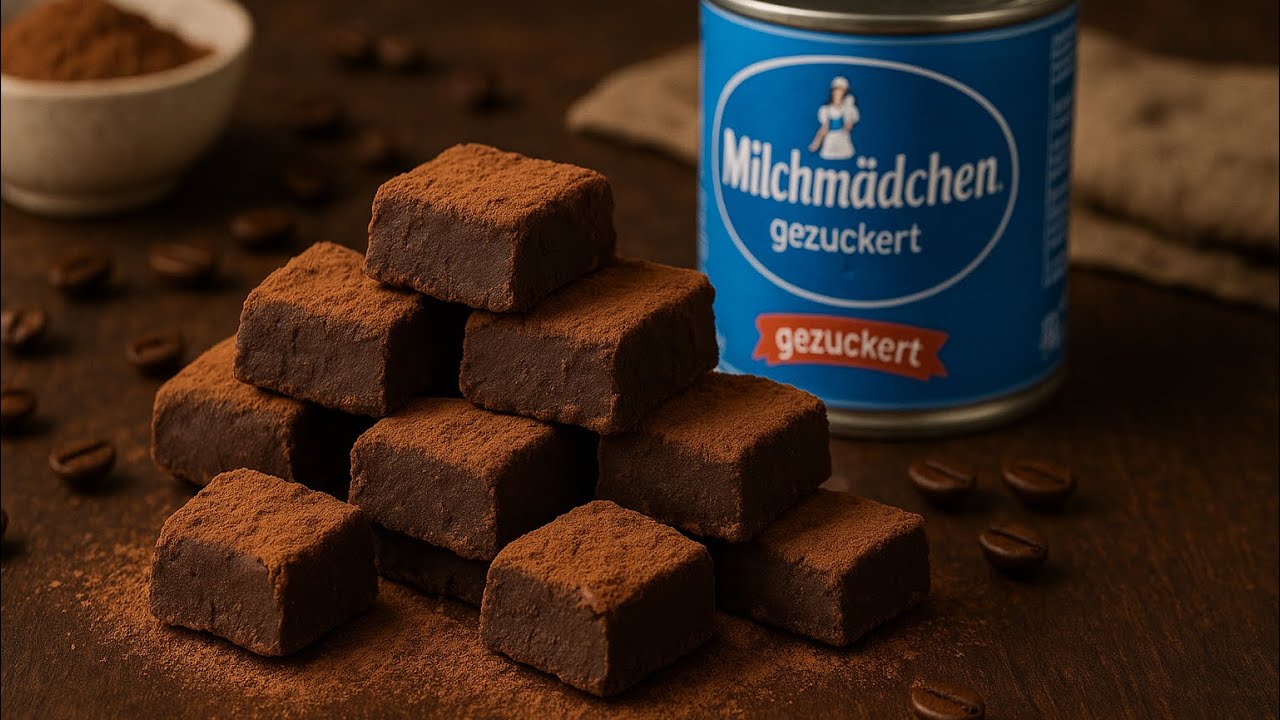Trüffel Pralinen selber machen – Einfaches Rezept mit nur 3 Zutaten! 	#TrüffelPralinen