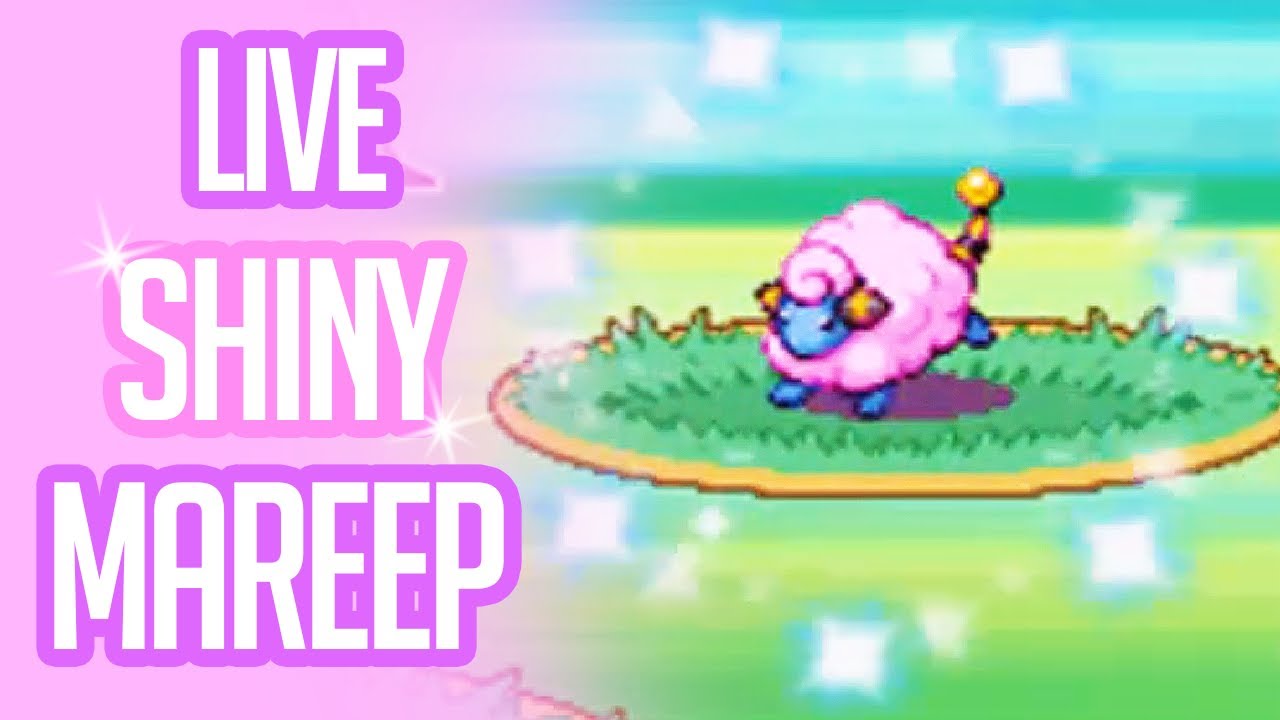 [LIVE] Shiny Mareep full odds after 2,894 RE'S in Pokemon Soul Silver! SBQ #2