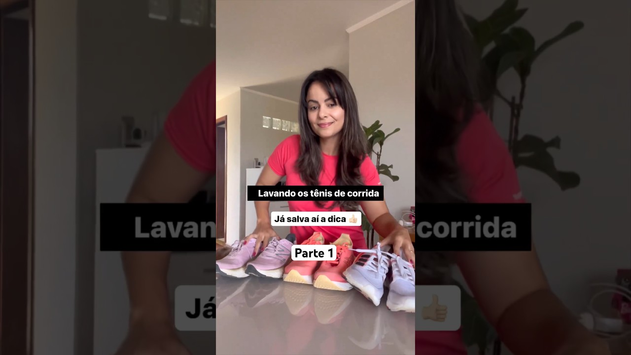 Parte 1 Como lavar o seu tênis de corrida sem estragar o tecido 