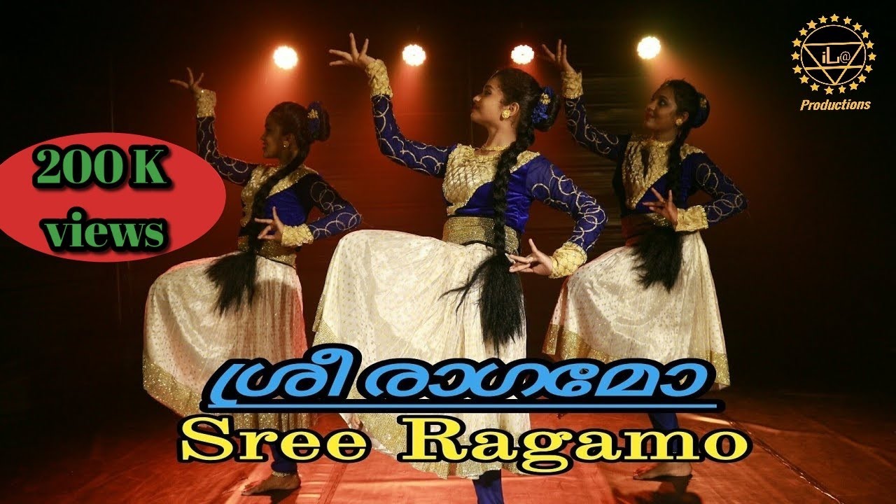 Semi classical dance|Sreeragamo#song #dancecover#ILAdance company|#malayalammovie|#mohanlal#shobhana