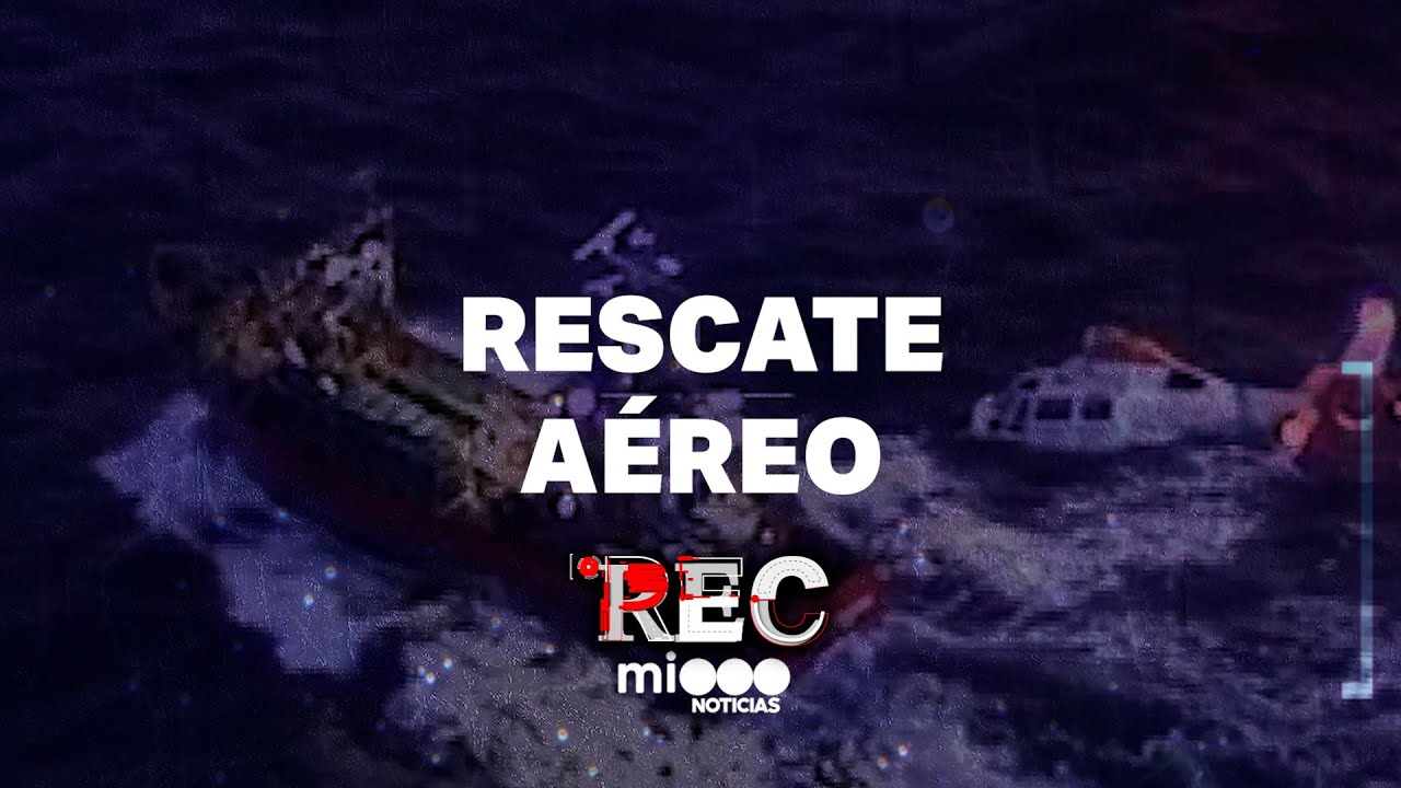 RESCATE A&Eacute;REO - LA SALVAN LOS VECINOS - #REC