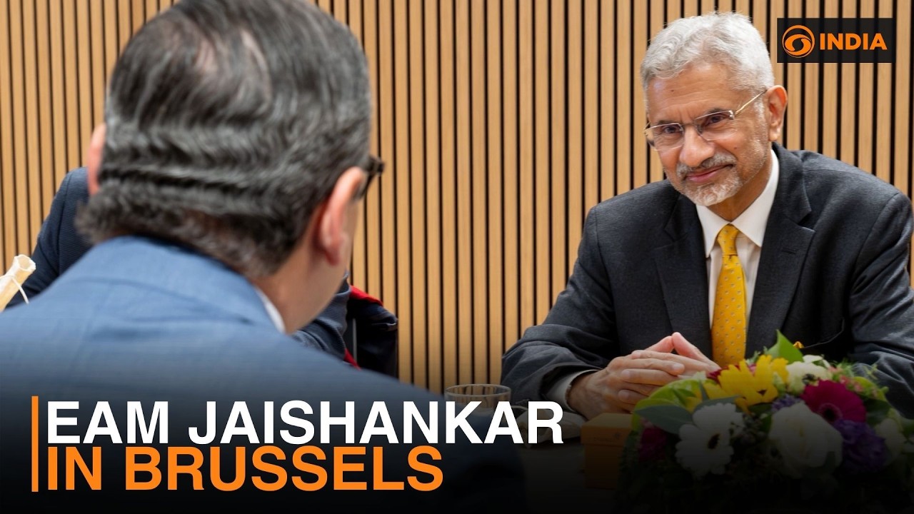 India’s EAM S. Jaishankar in Brussels for EU Talks & more latest updates | DD India News Hour