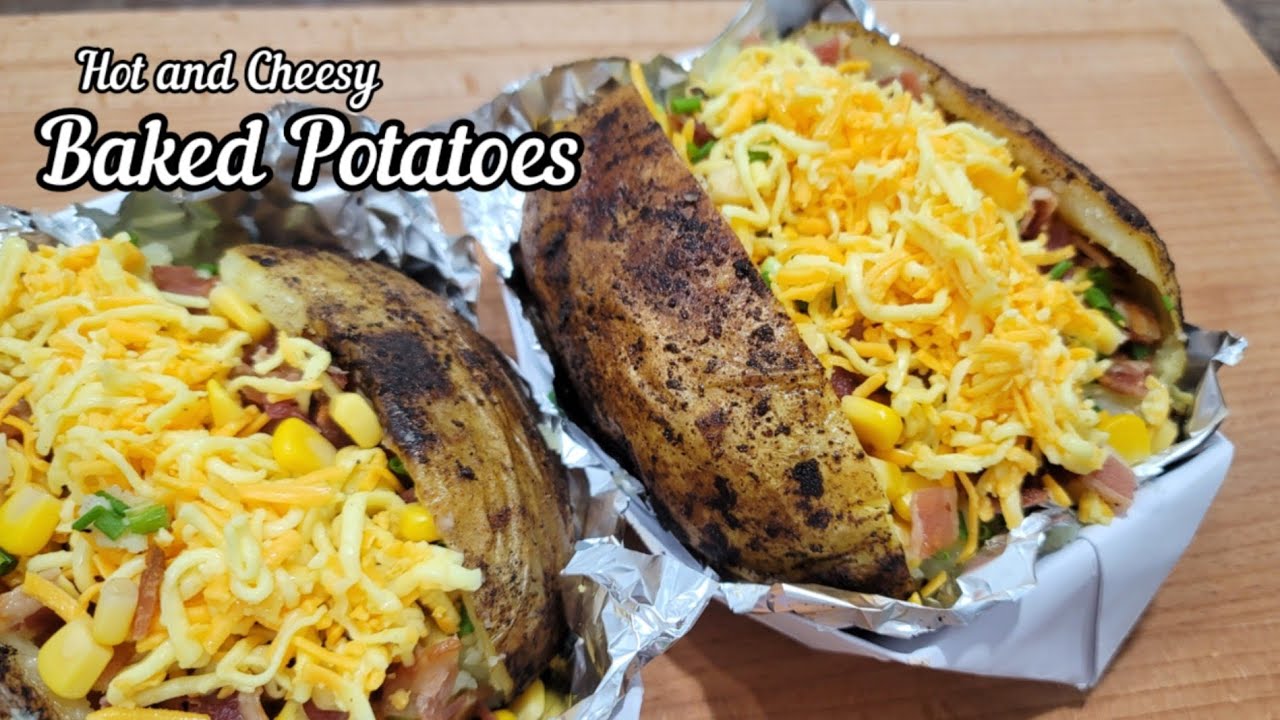 Cheesy Baked Potato | Bake and Make it at Home