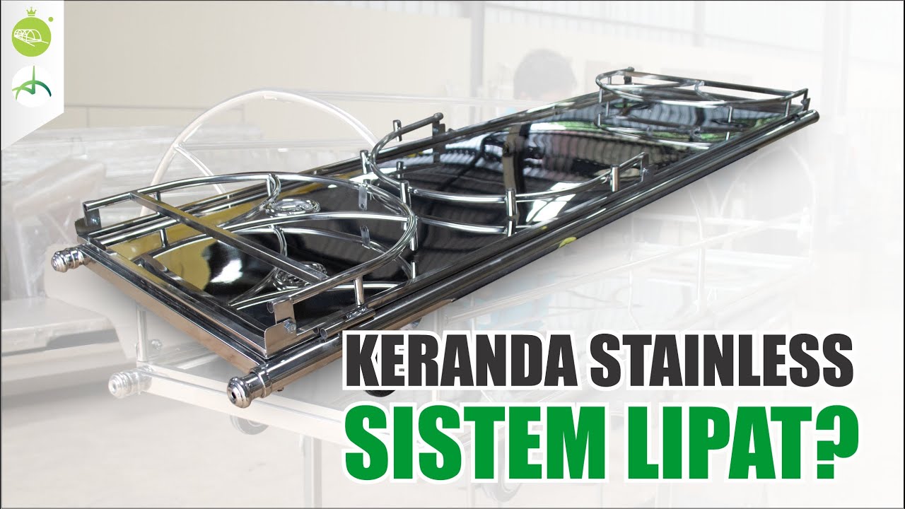 Keranda Jenazah Portable Stainless | Desain Kurung Lipat Hemat Tempat l InovaKit.id