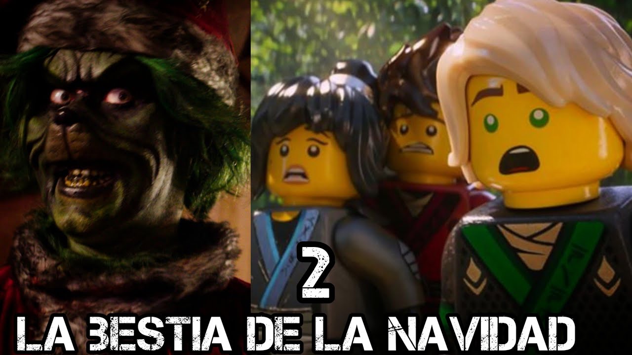 Creepypasta de Ninjago +Naruto+Mortal kombat+Tortugas ninja+The Mean One | La Bestia de la Navidad 2