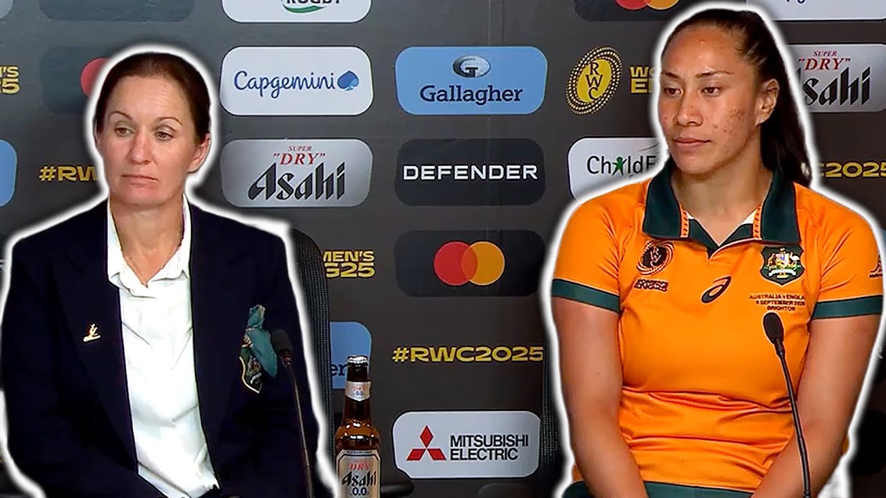 'IN A WORLD CUP LIKE THIS, IT’S DO OR DIE!' 🔥 | Jo Yapp and Siokapesi Palu | England 47-7 Australia
