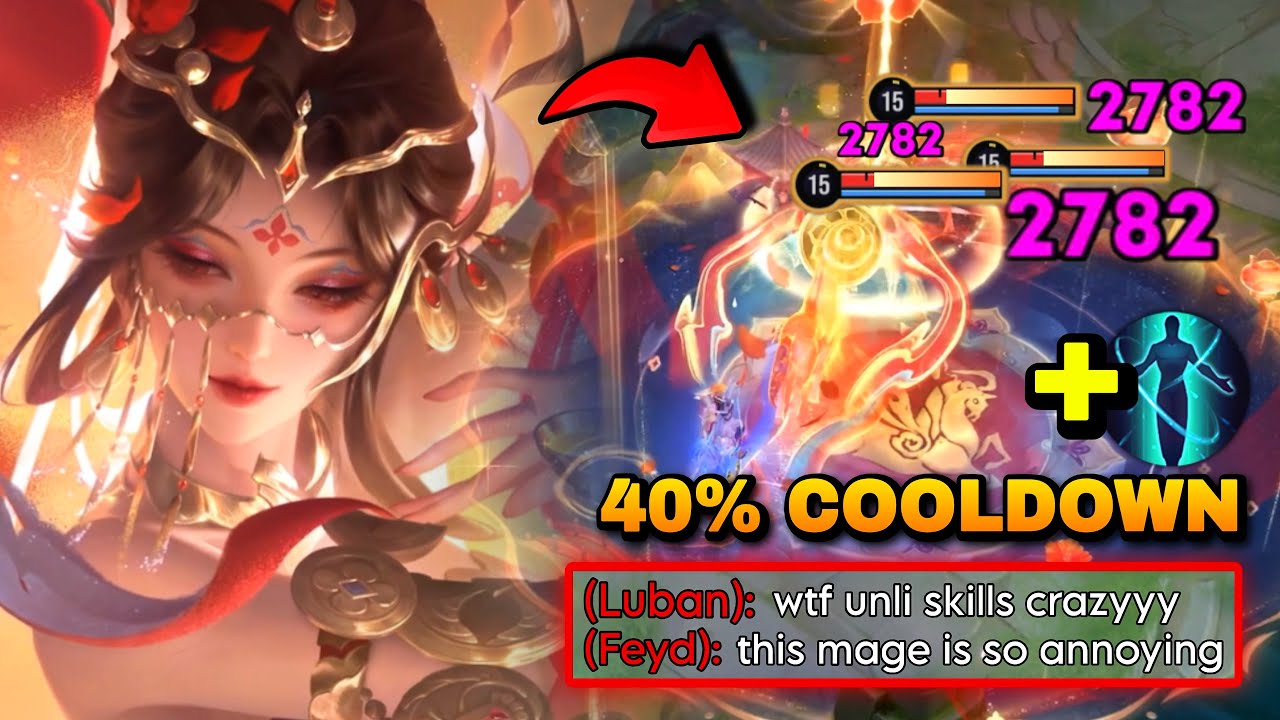 TOP 1 DIAO CHAN 40% CD BUILD + PURIFY CAN EASILY CARRY IN RANK! | HONOR OF KINGS