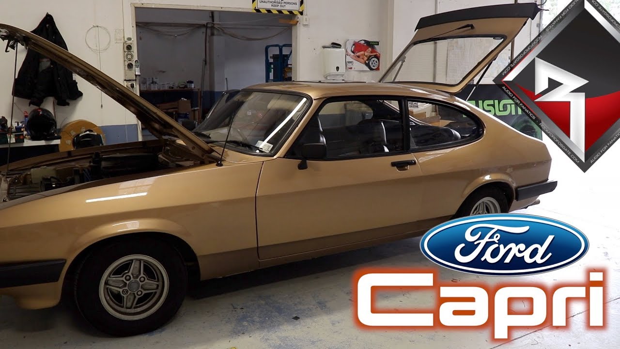 '82 Ford Capri Gets Some Sounds & Security