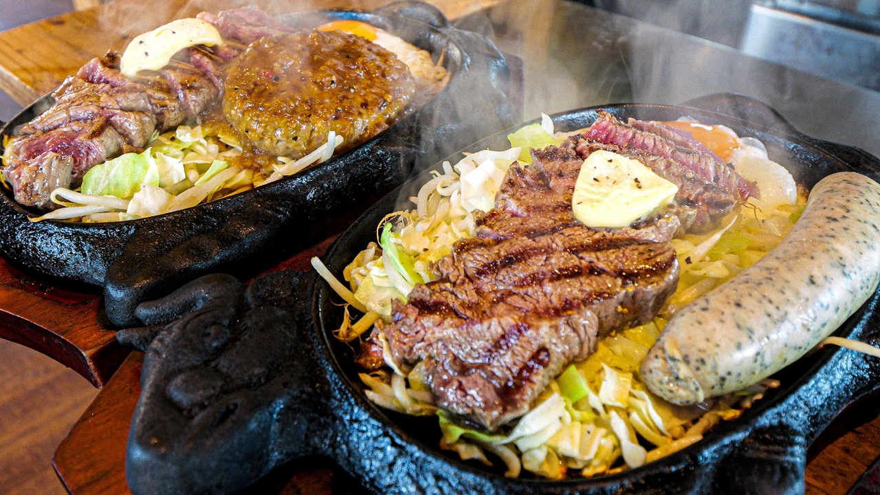 陽気な５３歳ステーキ親父が１６キロステーキ肉を捌く！ロードサイド大人気ステーキ屋の1日に密着。