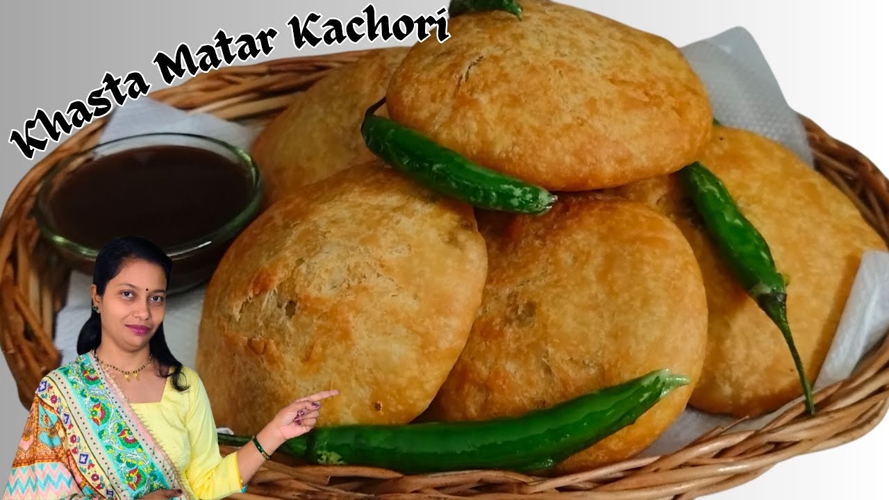 क्या आप भी घर पे मटर की खस्ता कचोरी बनाना चाहते है ? Khatsa Matar Kachori |