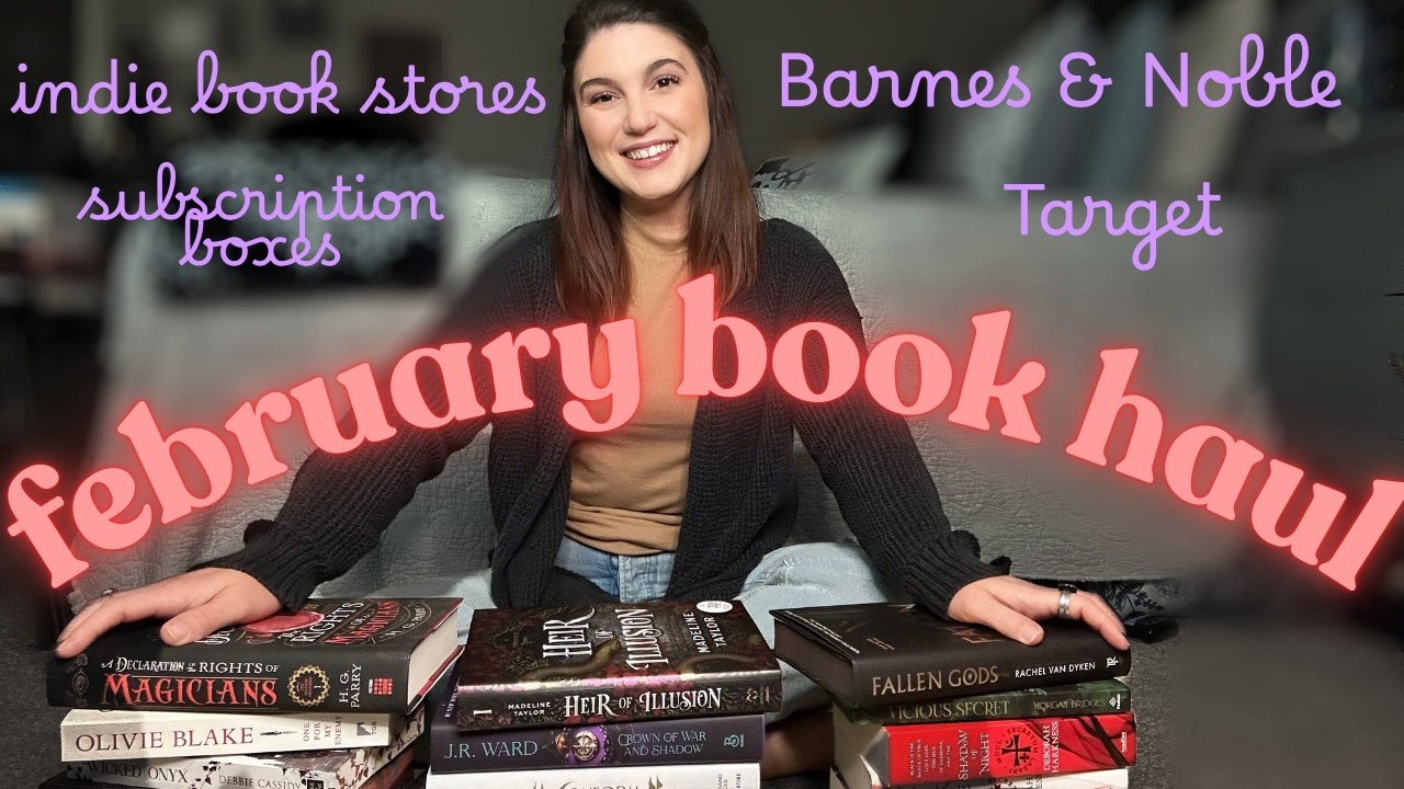 MASSIVE BOOK HAUL! - Feb 2026 Book Haul #booktube #bookhaul