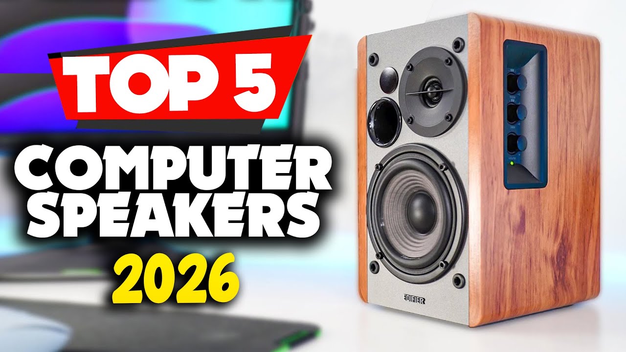 Top 5 BEST Computer Speakers of 2026 You Should Buy (Watch Before You Decide)