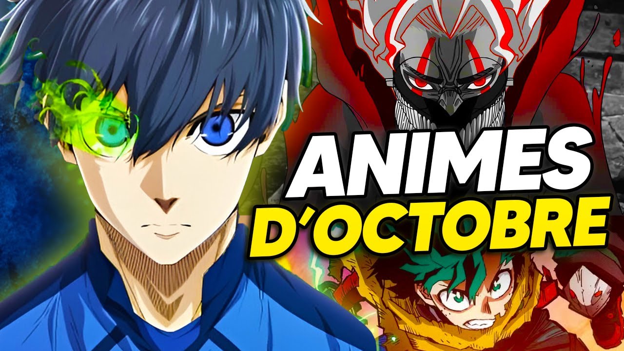 LES SORTIES ANIMES D&rsquo;OCTOBRE 2024 !