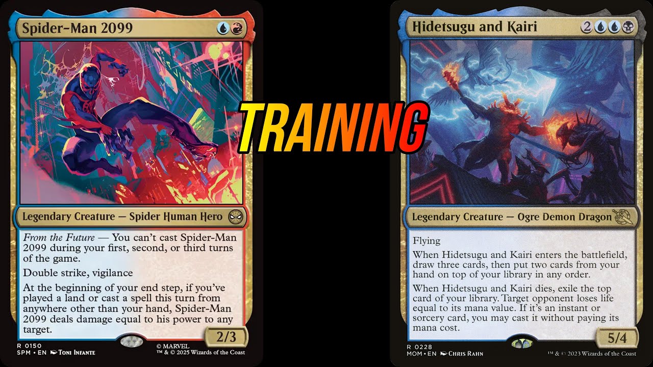Spiderman 2099 (Moi) Vs Hidetsugo & Kairi (Le Chancre) - MTG French Duel Commander Magic