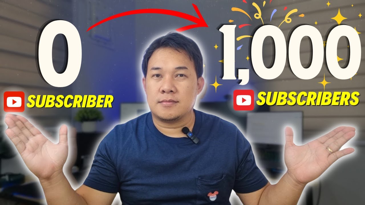 PAANO MAGKAROON NG 1000 SUBSCRIBERS SA YOUTUBE | 10 TIPS