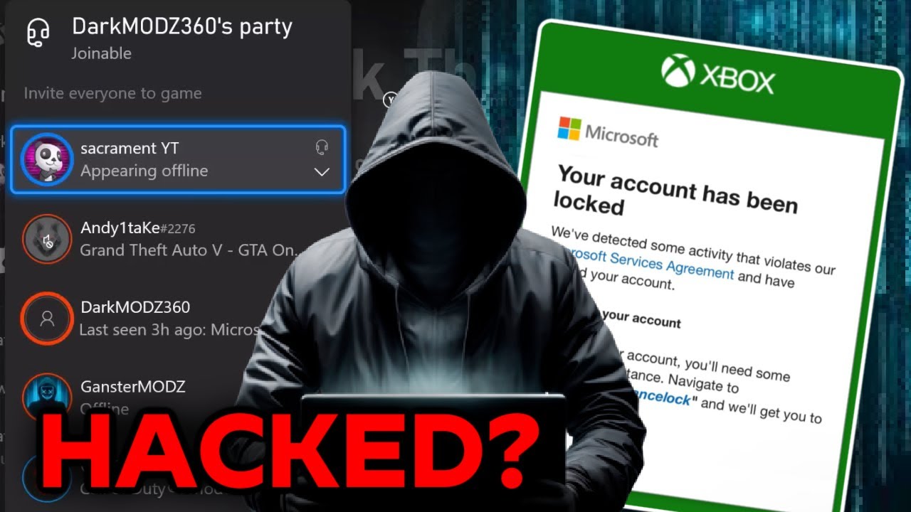 Xbox Account Thief Tries to Hack Me