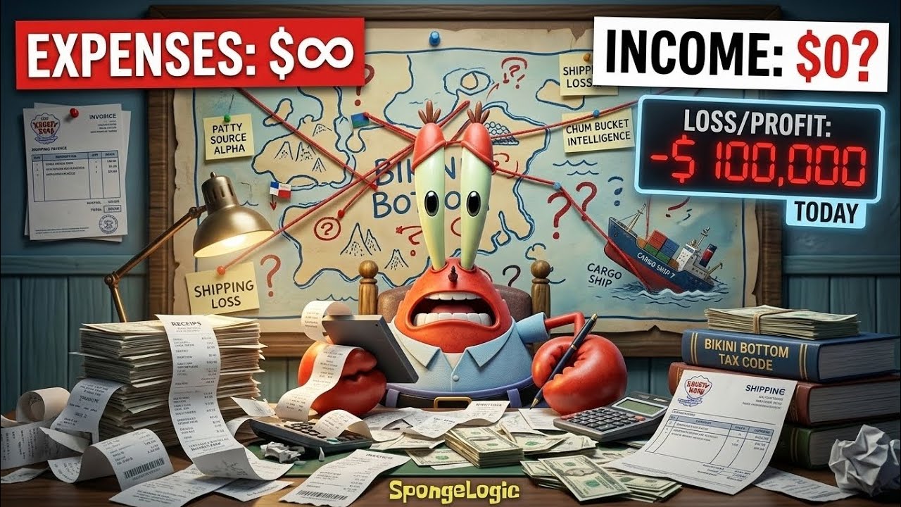 The KRABBY PATTY LOGISTICS NIGHTMARE: How Krabs Actually Makes Money.