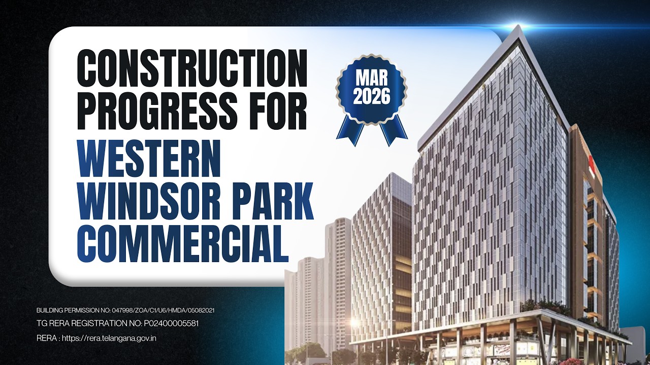 Western Windsor Park Office Spaces – Latest Construction Progress | March 2026