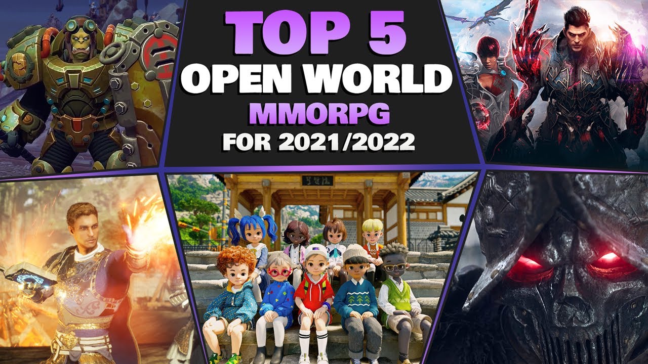 Top 5 Open World MMORPG Games 2021/2022