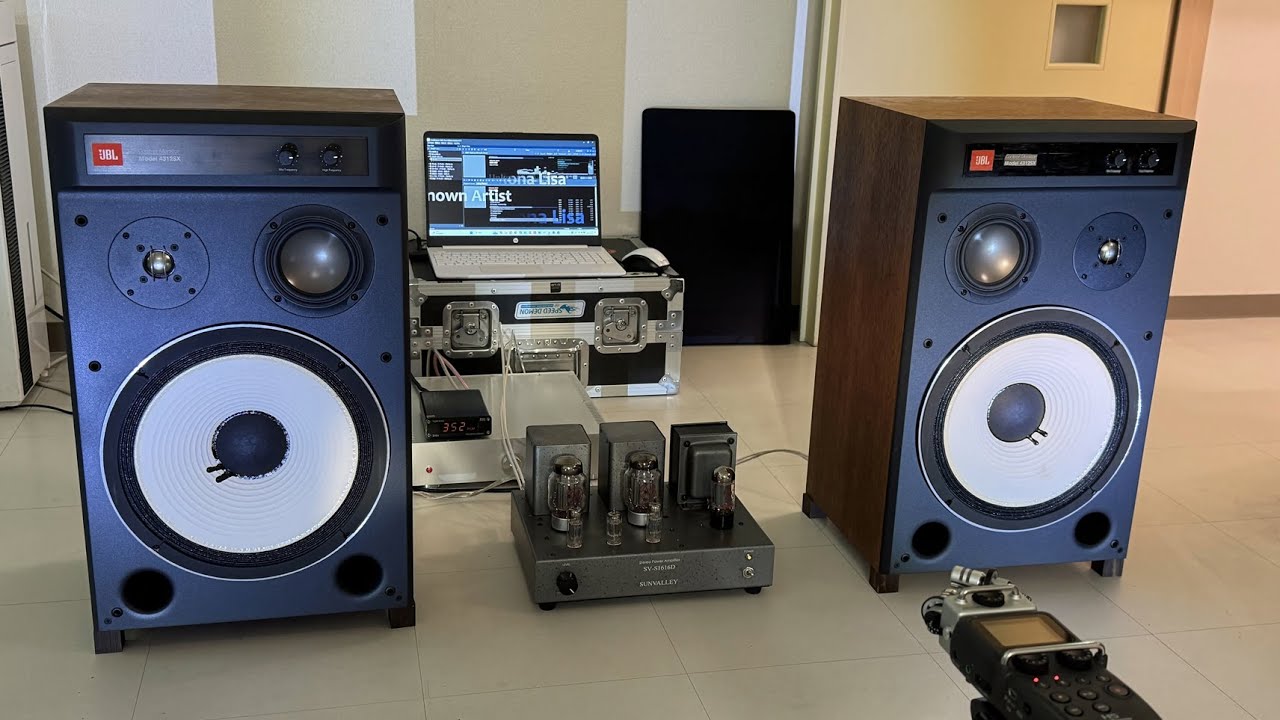 【JBL4312SX】KT88シングル真空管アンプで聴く